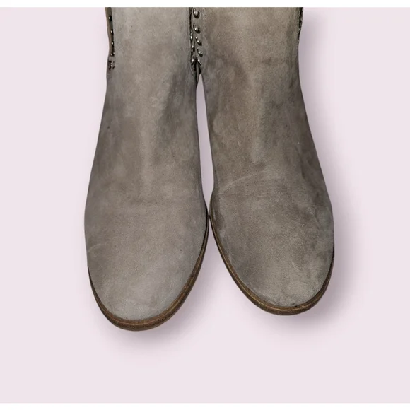 Vince Camuto Prafinta Suede Ankle Booties - Size 8.5 Block Heel - Picture 11 of 12